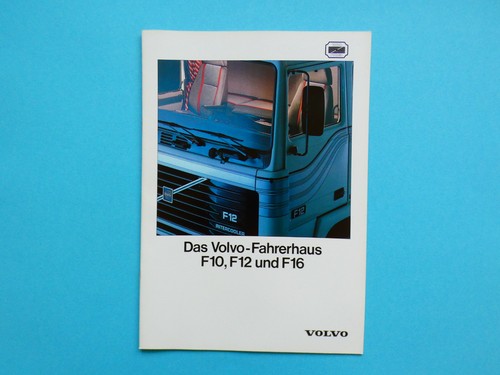 Brochure truck volvo cab - -,