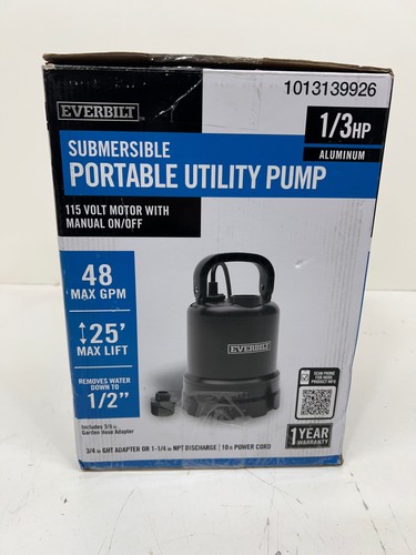 Everbilt hp submersible - everbilt,