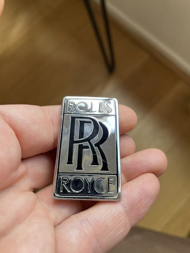Rolls royce rear badge logo - royce, rr