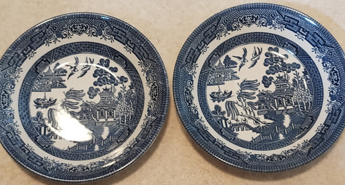 Churchill willow pattern - ,