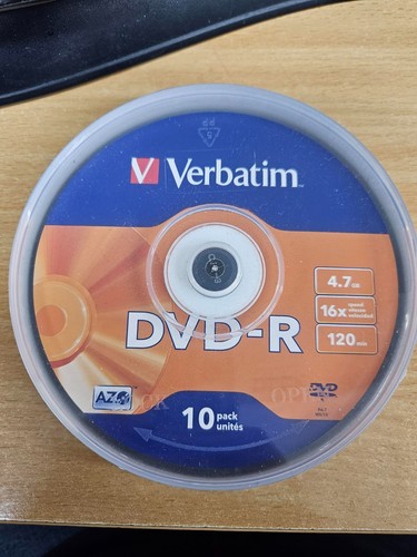 Verbatim 16x dvd 7gb 10 - 16x, dvd-r