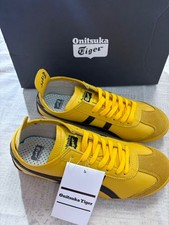 Women's Onitsuka Tiger Mexico 66 Trainers UK 6.5 Yellow/black Brand new in Box