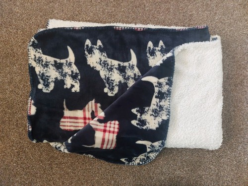 Scottie dog throw blanket - scottie,