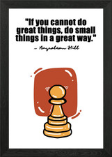 NAPOLEON QUOTE Framed Wall Art