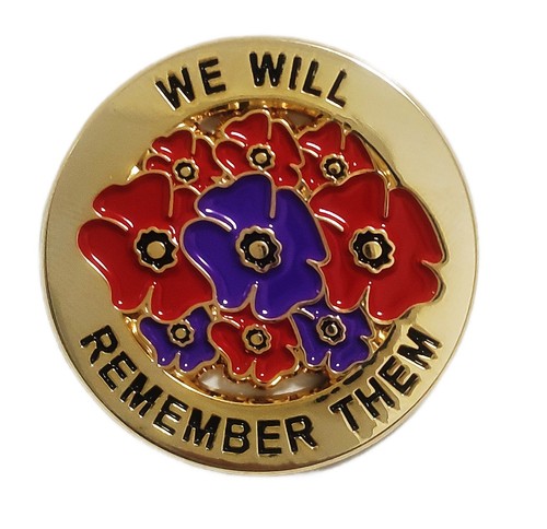 Purple poppies veteran - poppies, soldier