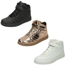 Ladies Spot On Mid Platform *Trainers*