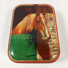 Vintage Sharp & Sons Horse Tin