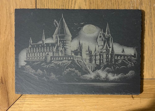 Laser engraved slate - laser,