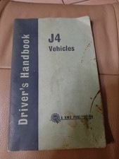 BMC J4 VEHICLES DRIVER'S HANDBOOK, Petrol & Diesel, Van & Pick-Up, 