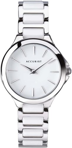 Accurist ladies watch white - accurist,
