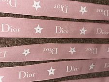 Baby Pink Star Dior Ribbon