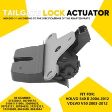 For Volvo S40 Ii 2004-2012 Rear Tailgate Boot Lid Lock Latch Catch Actuator UK