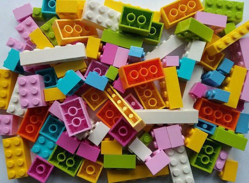 100 lego bricks mixed new - 100,