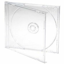 25 x Clear CD Disc Jewel