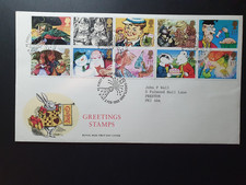 Fdc 1993 greetings - rm,
