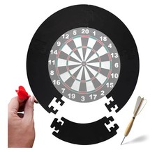Winmau Protective Dartboard Darts Surround Wall Guard Protector Ring Black