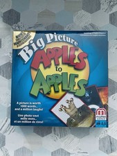 Apples To Apples Big Picture Board Game - Mattel 2012 - New & Sealed