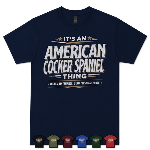 American cocker spaniel thing - american,