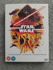 Star Wars Sequel Trilogy DVD