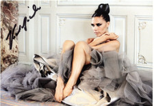 Victoria Beckham Autograph - the Spice Girls - Signed 6x4 Postcard - 2