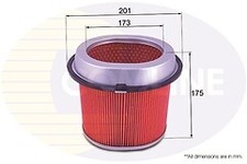 Air Filter  To Fit Chrysler Voyager 91->91, Hyundai Galloper 91->03, H-1 00->04,