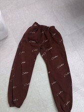 brown corteiz joggers