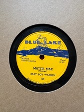 78Rpm, Blues, Baby Boy Warren