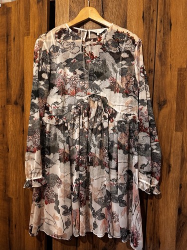 Ted baker long sleeved dress - ted,