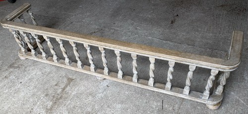 Large limed oak - limed,