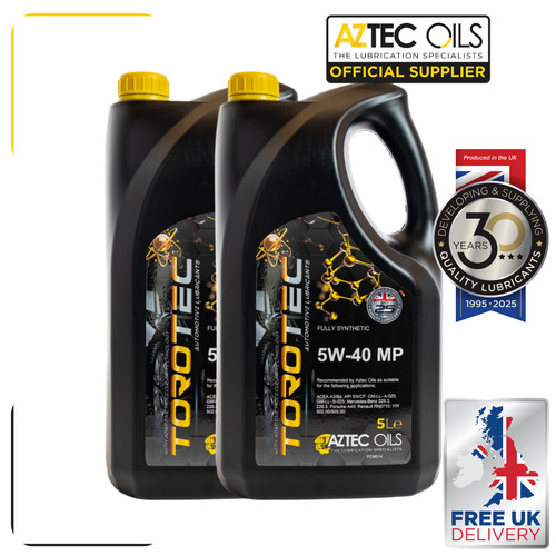 2x5l torotec mp - torotec, 5w-40