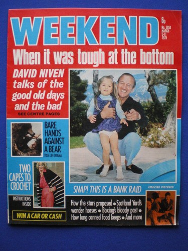 Weekend magazine david - weekend,