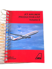 Jet Airliner Production List