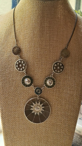 Pilgrim jewelled small - jewelled, round