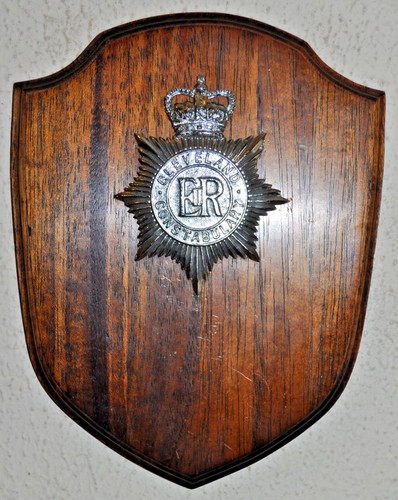 Cleveland constabulary plaque - cleveland,