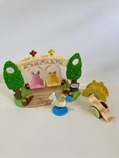 Sylvanian Families Playground Set- Swings, Climbing Frame, See-Saw, Spring Rider