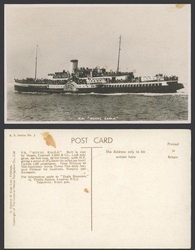 Royal eagle paddle - p.s.,