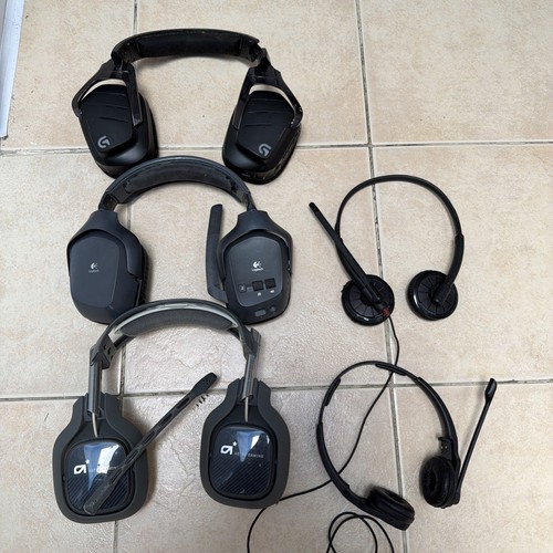 Faulty headphones joblot - headphones,