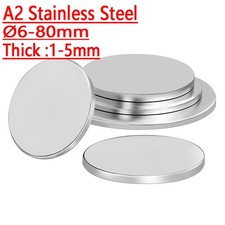 Stainless Steel Blank Round