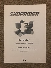 Shoprider Sovereign 888NR