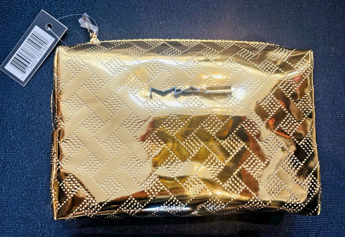 Mac metallic gold - makeup, bag