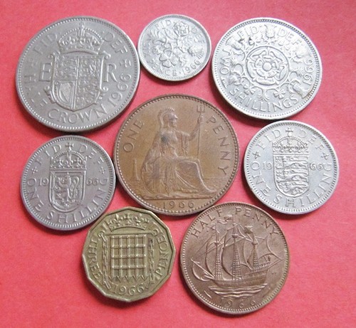 Nice 1966 elizabeth coin - a,