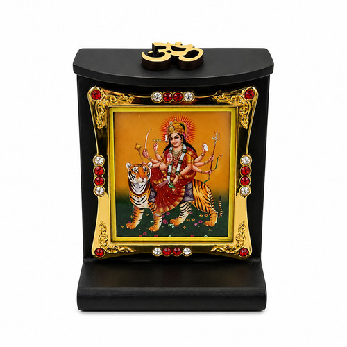 Durga wooden photo - durga,
