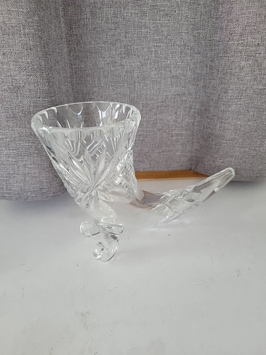 Vintage glass cornucopia - vintage,