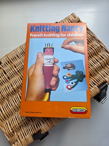 Vintage wooden knitting nancy - vintage,