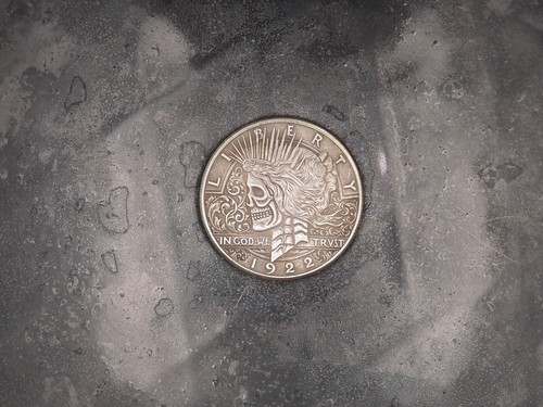 One dollar skull - dollar:, mori