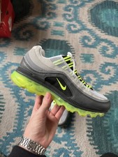 Nike Air Max 24/7 Neon Grey 6.5uk 2010 95 97 Hybrid Rare Volt 397252-002