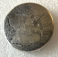 Sterling Silver Compact With