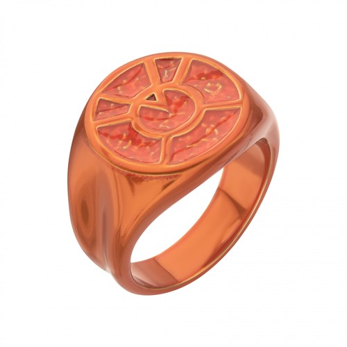 Orange lantern avarice ring - orange,