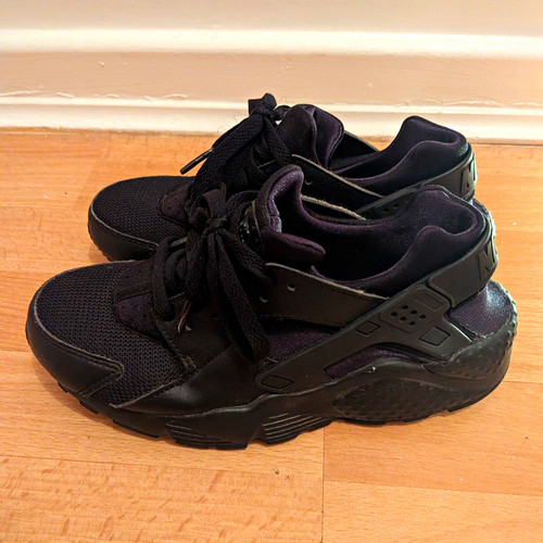 Nike huarache black low top - nike,