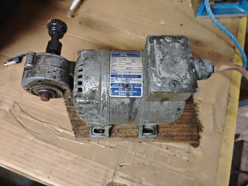 Parvalux motor single - single, phase